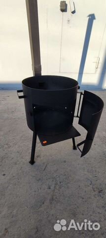 Печь под казан на 8 литров с съемной трубой