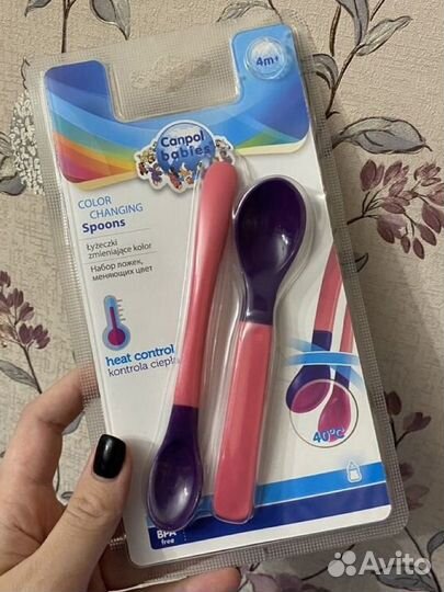 Набор термоложек canpol babies 2шт новые