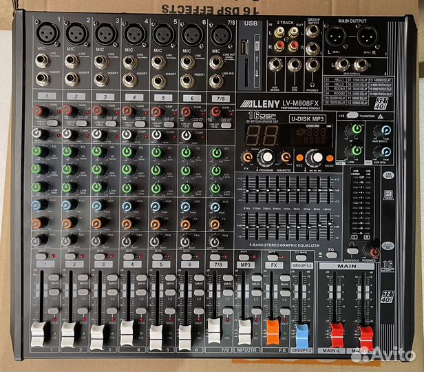 Микшерный пульт Alleny LV-M808FX