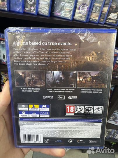 The texas chain saw massacre техасская резня PS4