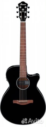 Электроакустическая гитара Ibanez AEG50-BK