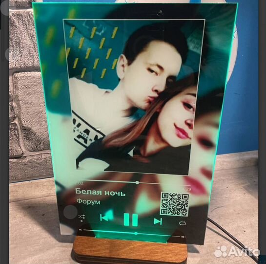 Трек пластинка с музыкой 3мм