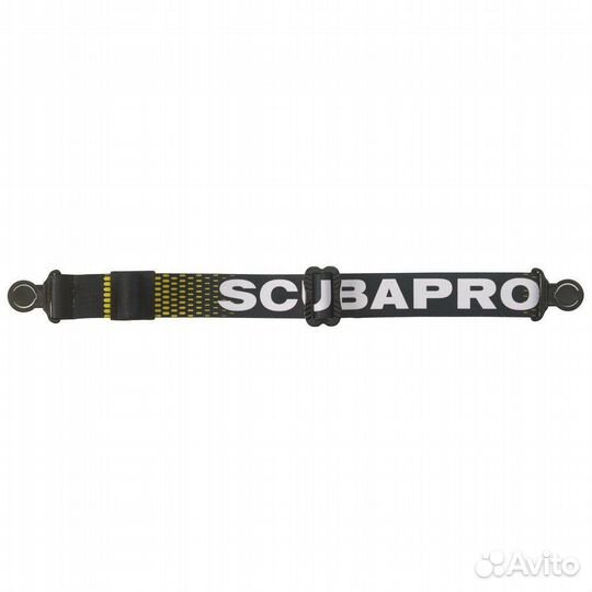 Оголовник для маски Scubapro Comfort чёрный/жёлтый