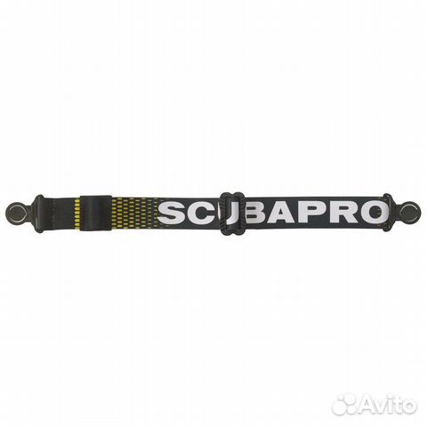 Оголовник для маски Scubapro Comfort чёрный/жёлтый