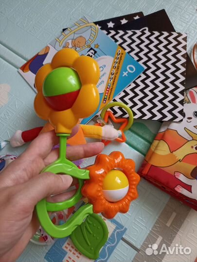 Игрушки погремушки для новорожденных пакетом