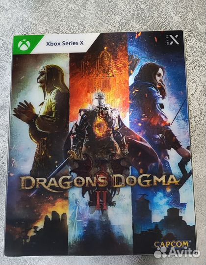 Dragon's dogma 2 lenticular edition xbox диск