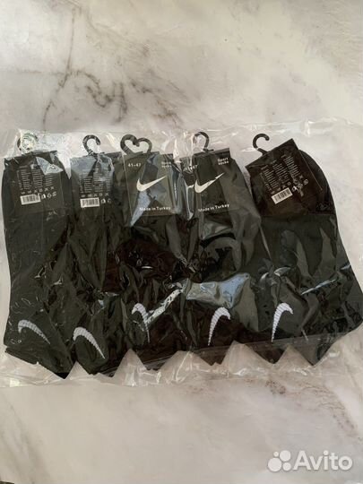 Носки nike черные