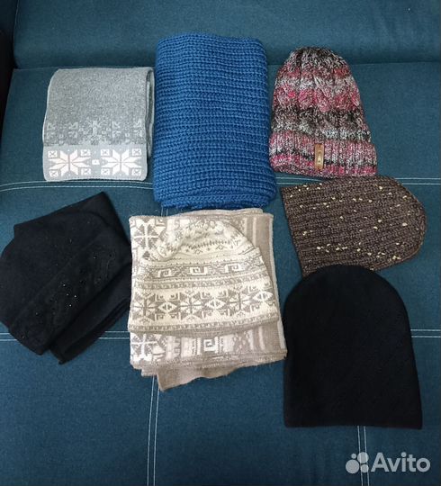 Шапки, шарфы, снуд