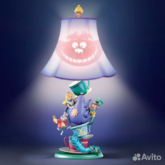 Лампа коллекционная Алиса в стране Чудес Дисней