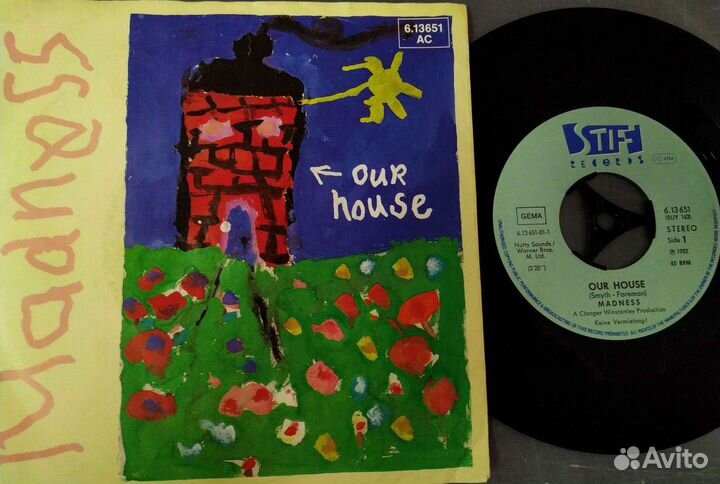 Madness Our House винил single 1982 Германия