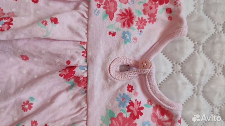 Одежда на девочку пакетом футболка платье 56 62