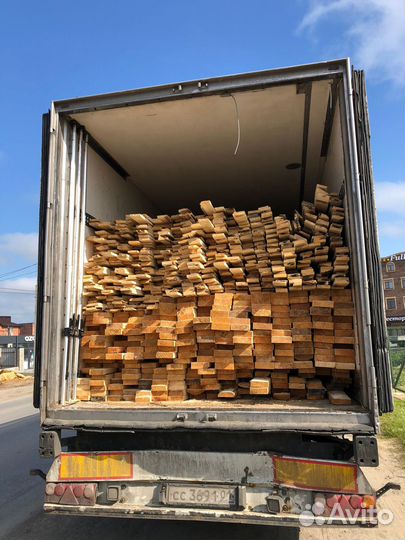 Обрезная доска 50х200х6000 из сосны