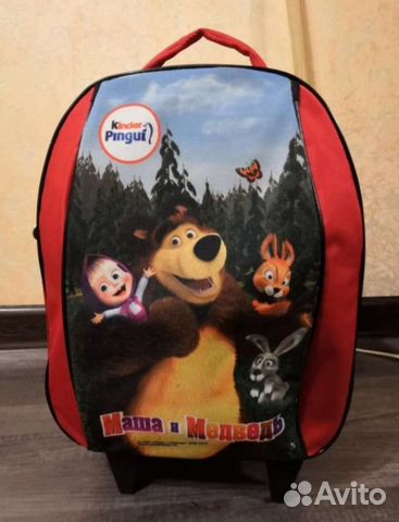 Чемодан на колёсиках детский