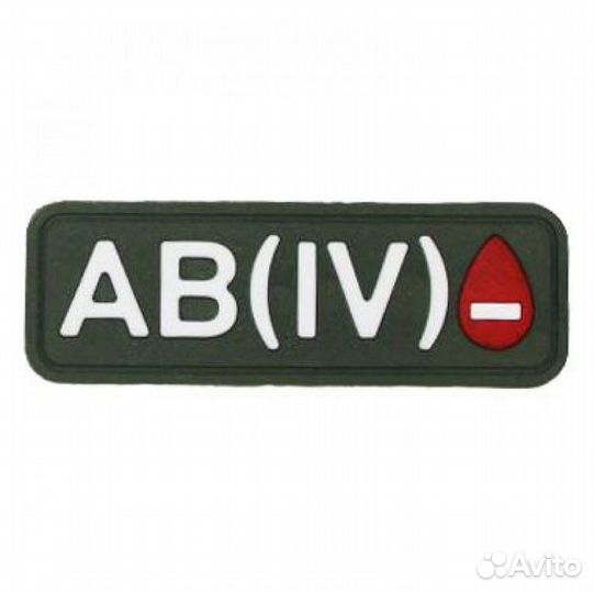 Патч Группа крови на Velcro