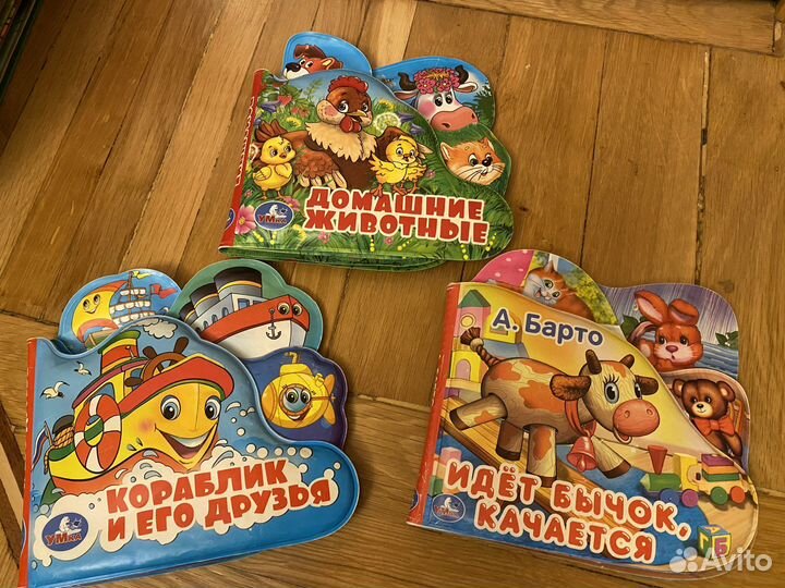 Детские книги, тактильные, музыкальные, панорамки