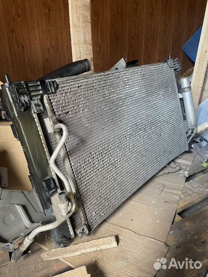 Радиаторы с вентелторами Mitsubishi Lancer 10