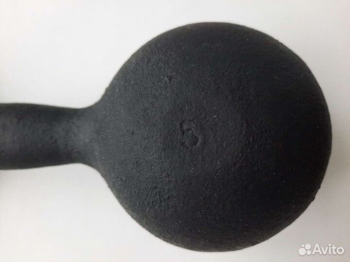 Гантель чугун 5 кг