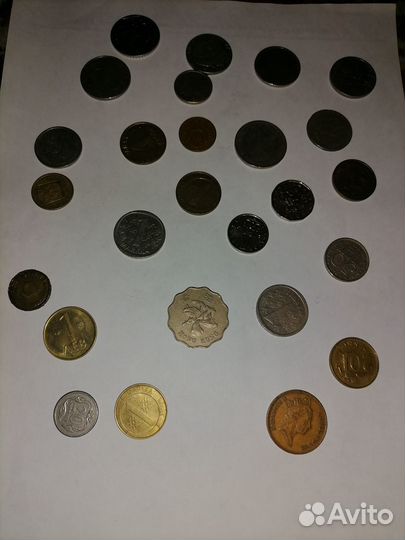 Монеты разные