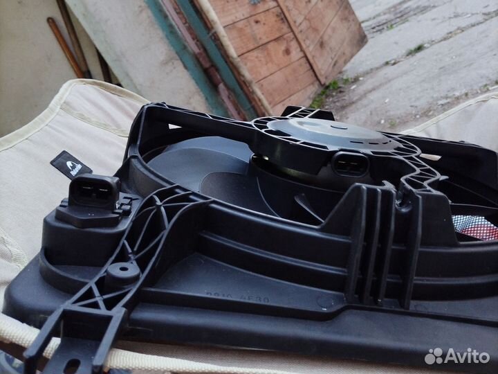 Вентилятор охлаждения радиатора nissan qashqai