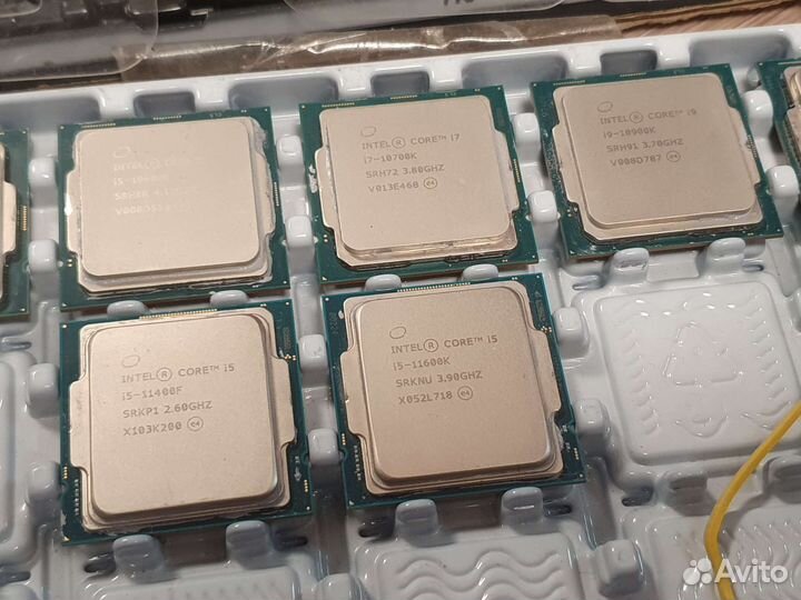 Процессоры Intel Core и AMD Ryzen