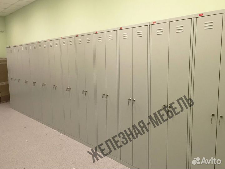 Шкафы для раздевалок шрм-ак/800 двухсекционный