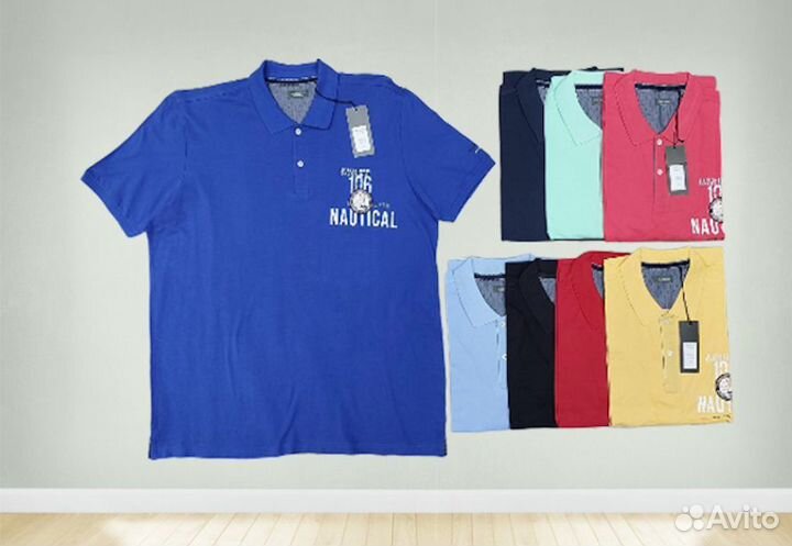 Polo на пуговицах большие размеры