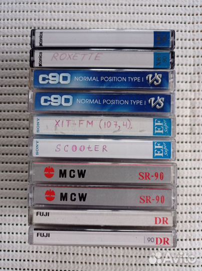 Аудиокассеты блок - микс