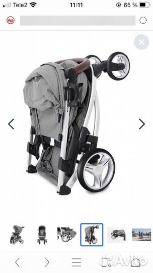 Прогулочная коляска carrello vista