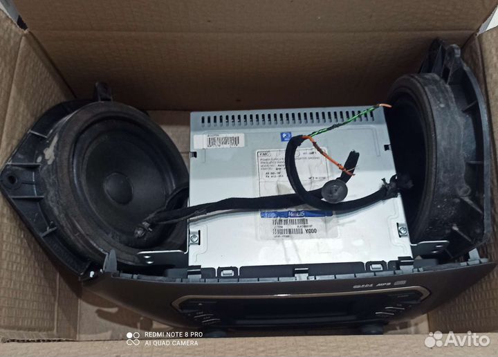 Штатная магнитола на kia rio 3 плюс 2 динамика