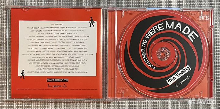 The Feeling - Together We Were Made CD Rus