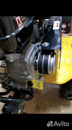 Мотоблок мк-7000P Huter 7лс фрезы колеса