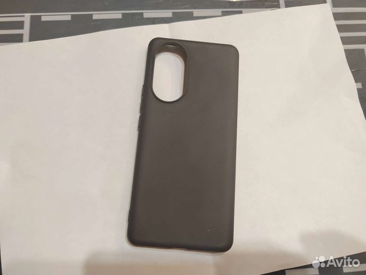 Чехол для honor 50, красный и черный