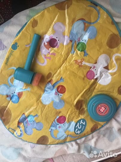 Игровой коврик музыкальный (поймай мышку)