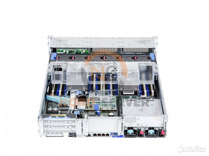 Сервер HP DL380 Gen9 10SFF 2x E5-2640 v3 64GB