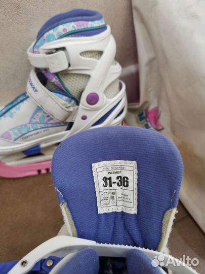 Коньки раздвижные Nordway