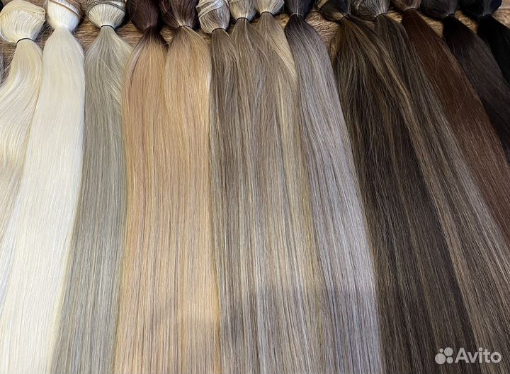 Волосы для наращивания от 70 до 90 см