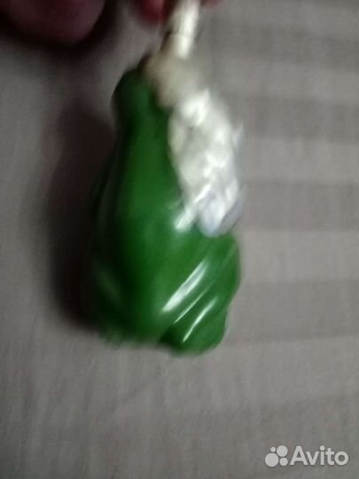 Лягушка царевна новогодняя игрушка СССР