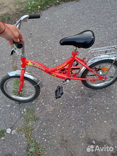 Детский велосипед четырехколесный