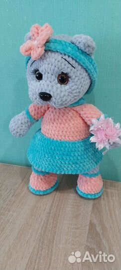 Мягкие вязаные крючком игрушки