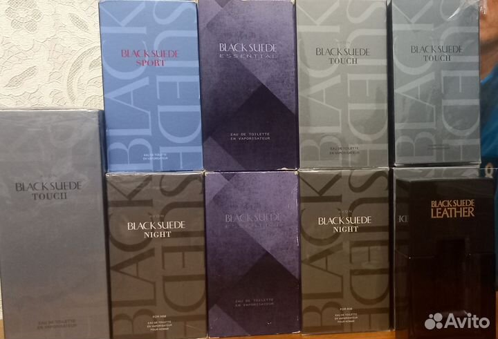 Avon Black suede