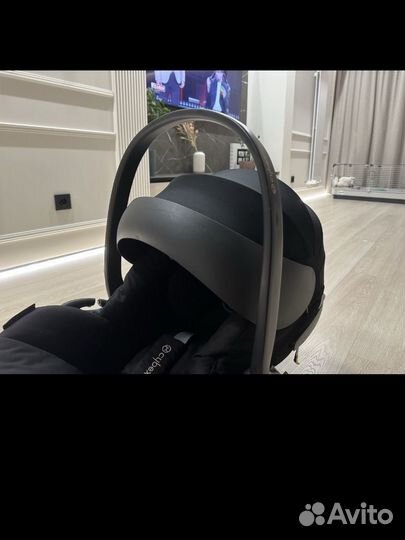 Автолюлька Cybex cloud z i size черная