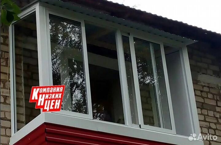 Остекление балконов и лоджий. Рассрочка