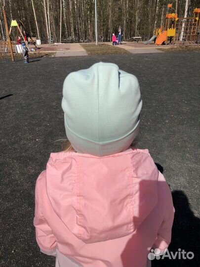 Шапка и снуд трикотажная весна новая