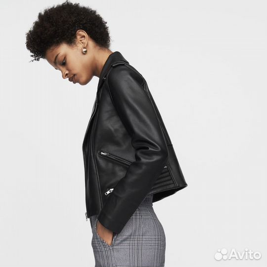 Кожаная куртка косуха Maje (новая)