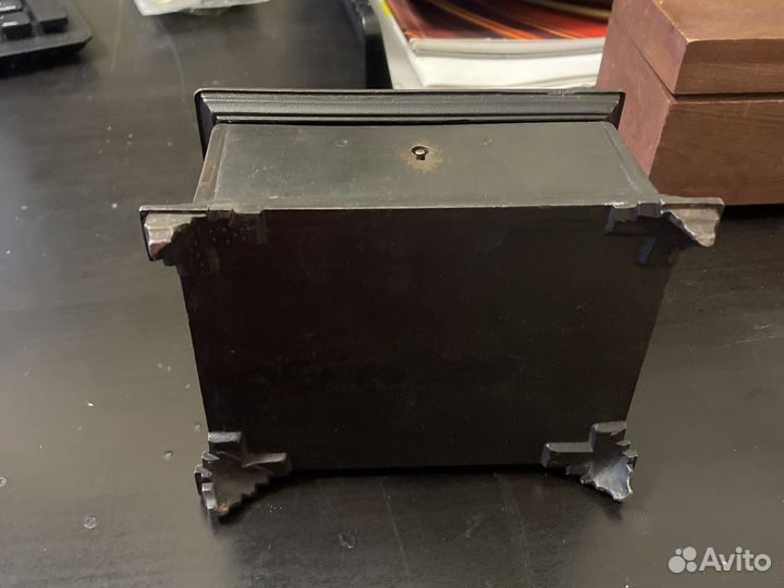 Шкатулка чугуннная, царская