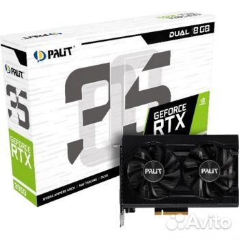 Palit GeForce RTX 3050 dual 8GB (NE63050018P1-1070