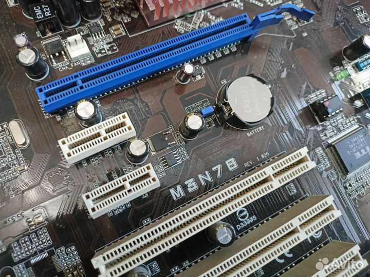 Комплект asus M3N78 + Phenom X4 9550 + 4Гб