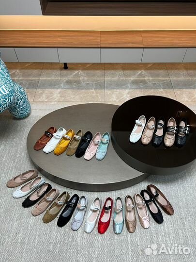 Балетки miu miu