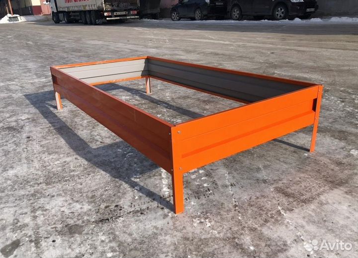 Грядка цветная 1м х 5м х 32см