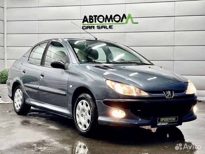 Peugeot 206 1.4 МТ, 2008, 160 500 км